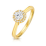 18ct Yellow Gold Lab Grown Diamond Jewellery – VCQ102/050