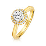 18ct Yellow Gold Lab Grown Diamond Jewellery – VCQ102/100