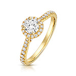 18ct Yellow Gold Lab Grown Diamond Jewellery – VCQ103/050