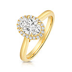 18ct Yellow Gold Lab Grown Diamond Jewellery – VCQ106/100