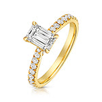 18ct Yellow Gold Lab Grown Diamond Jewellery – VCQ109/100