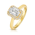 18ct Yellow Gold Lab Grown Diamond Jewellery – VCQ110/150