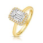 18ct Yellow Gold Lab Grown Diamond Jewellery – VCQ110/200