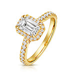18ct Yellow Gold Lab Grown Diamond Jewellery – VCQ111/100