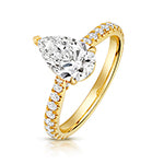 18ct Yellow Gold Lab Grown Diamond Jewellery – VCQ113/100