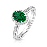 Lab Grown Diamond Emerald 0.28CT Jewellery - VS146E