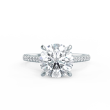 Solitaire Four Pavé