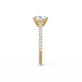 Solitaire Four Pavé