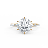 Solitaire Six Pavé