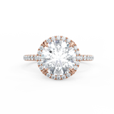 Round Halo Pavé
