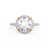 Round Halo Pavé