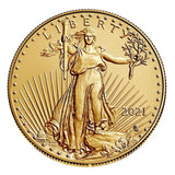 1 OZ AMERICAN EAGLE 2021 TYPE 2 GOLD COIN