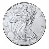 1 OZ AMERICAN EAGLE NEW MOTIVE SILVER COINS