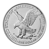 1 OZ AMERICAN EAGLE NEW MOTIVE SILVER COINS