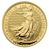 1 OZ BRITANNIA 2021 GOLD COIN