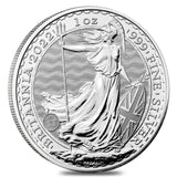 1 OZ BRITANNIA 2022 FINE SILVER COIN