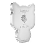 1 OZ CHIBI TIGER 2022 SILVER COIN