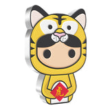 1 OZ CHIBI TIGER 2022 SILVER COIN
