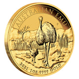 1 OZ EMU 2021 GOLD COIN