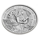 1 OZ MAID MARIAN 2022 SILVER COIN