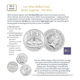 1 OZ THE WHO 2021 SILVER COIN