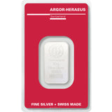 10 GRAMS ARGOR-HERAEUS SILVER BAR