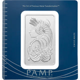 100 GRAMS PAMP FORTUNA SILVER BAR