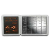 100 GRAM VALCAMBI SILVER COMBI BAR