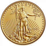 1/10 OZ 2021 AMERICAN EAGLE GOLD COIN