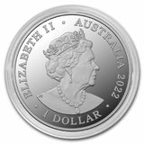 1/2 OZ BOUNDING KANGAROO 2022 SILVER COIN