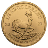 1/2 OZ KRUGERRAND 2021 GOLD COIN