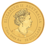 1/2 OZ 2021 AUSTRALIAN OX GOLD COIN