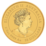 1/2 OZ 2021 AUSTRALIAN OX GOLD COIN