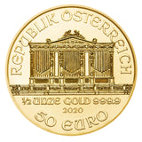 1/2 OZ 2020 VIENNA PHILHARMONIC GOLD COIN
