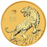 1/2 OZ YEAR OF THE TIGER 2022 GOLD COIN