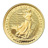 1/4 OZ BRITANNIA 2021 GOLD COIN