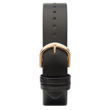 Sekonda Men’s Rose Gold Plated Leather Strap Watch