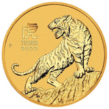 2 OZ YEAR OF THE TIGER 2022 GOLD COIN