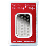 20 GRAMS ARGOR-HERAEUS SILVER BAR