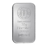 20 GRAMS ARGOR-HERAEUS SILVER BAR