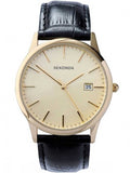 Sekonda Mens Classic Black Strap Watch