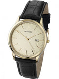 Sekonda Mens Classic Black Strap Watch