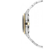 Sekonda Mens Classic Blue Sunray Dial Two Tone Bracelet Watch