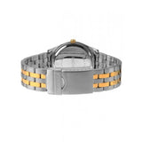 Sekonda Mens Classic Blue Sunray Dial Two Tone Bracelet Watch