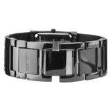 Seksy Rocks® Gun Metal Plated Bracelet Watch