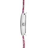 Seksy Rocks® Pink Stone Set Bracelet Watch