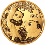 30 GRAMS CHINESE PANDA 2021 GOLD COIN