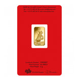 5 GRAMS PAMP LUNAR RAT 2020 GOLD BAR