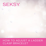 Seksy Rocks® Stone Set Bracelet Watch