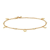 DIAMOND STAR & MOON BRACELET
